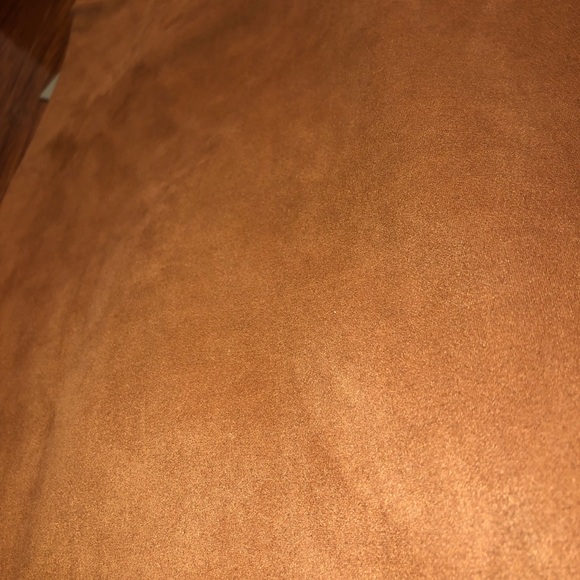 Elegant Tan Wrap Skirt - Picture 2 of 4